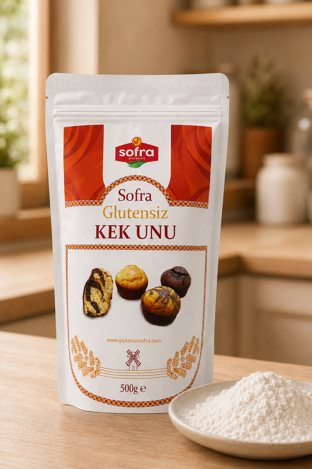 Glutensiz Un - Sofra Kek Unu 500 Gr