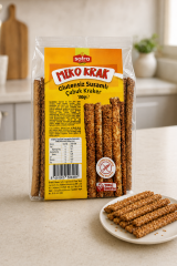 Glutensiz Kraker - Meko Krak Susamlı Çubuk 100 Gr