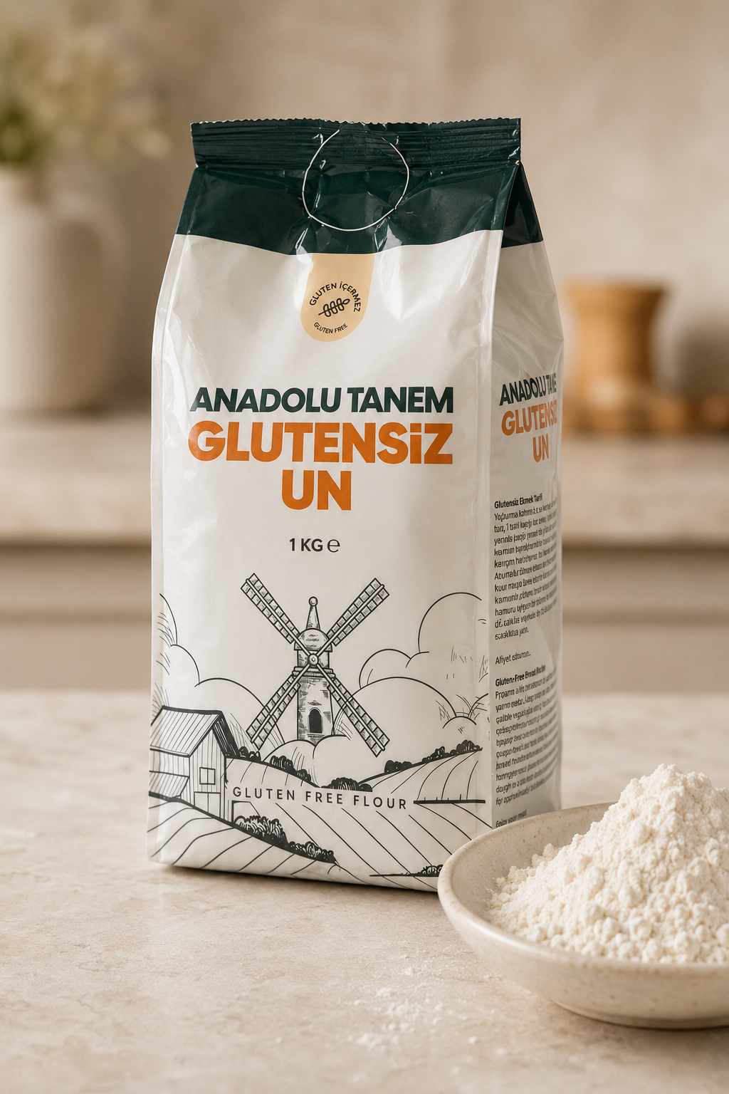 Glutensiz Un - Anadolu Tanem 1 Kg