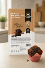 Glutensiz Kek - Parça Çikolatalı Muffin 144 Gr.