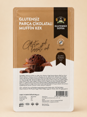 Glutensiz Kek - Parça Çikolatalı Muffin 144 Gr.