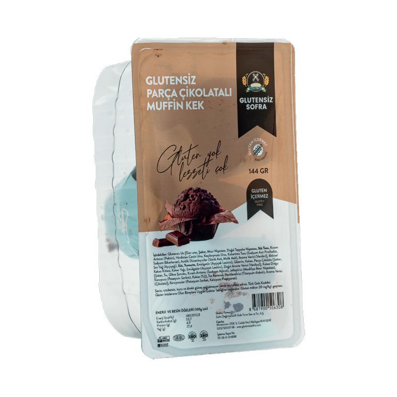 Parça Çikolatalı Muffin Kek