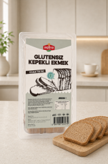 Glutensiz Ekmek - Kepekli 250 Gr.