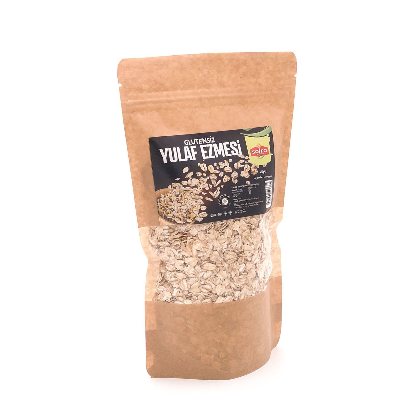 Glutensiz Yulaf Ezmesi 250 Gr.