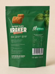 Fit Green Glutensiz Kraker - Yulaflı Fesleğenli