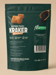 Fit Green Glutensiz Kraker - Yulaflı Çörekotlu