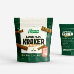 Fit Green Glutensiz Yulaflı Çörekotlu Kraker