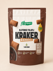 Fit Green Glutensiz Kraker - Yulaflı Barbekülü