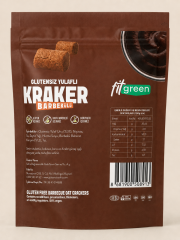 Fit Green Glutensiz Kraker - Yulaflı Barbekülü